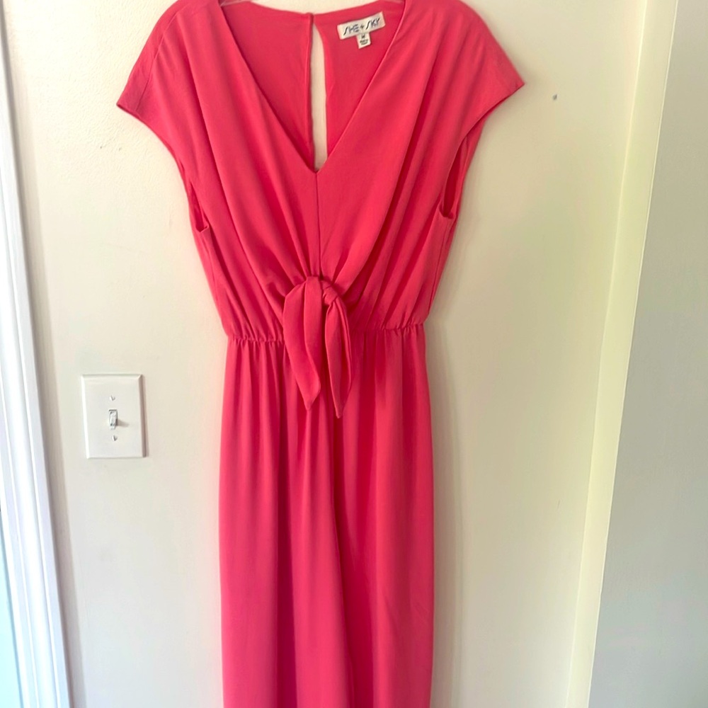 Summer coral jumpsuit!